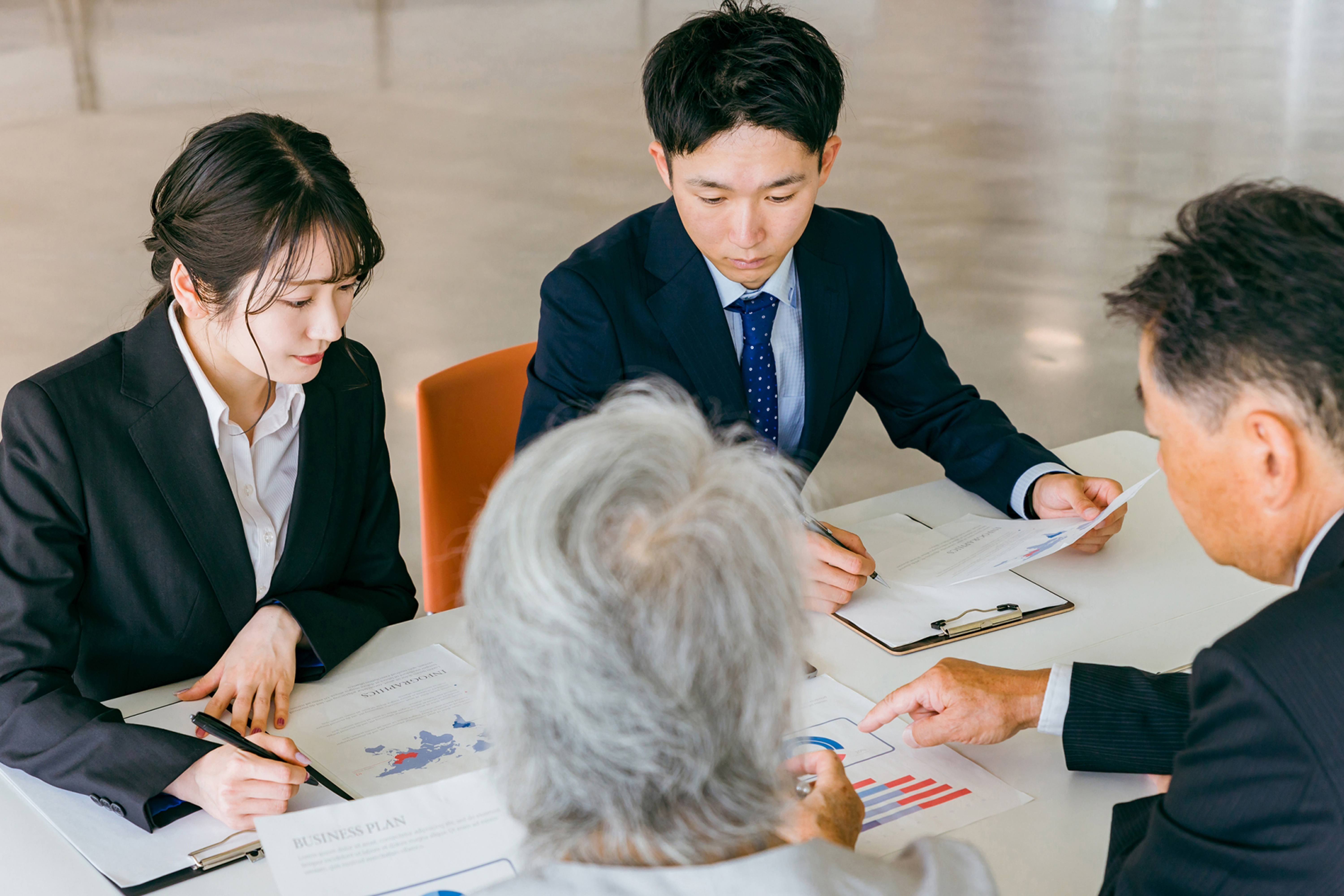 掃除・準備の様子