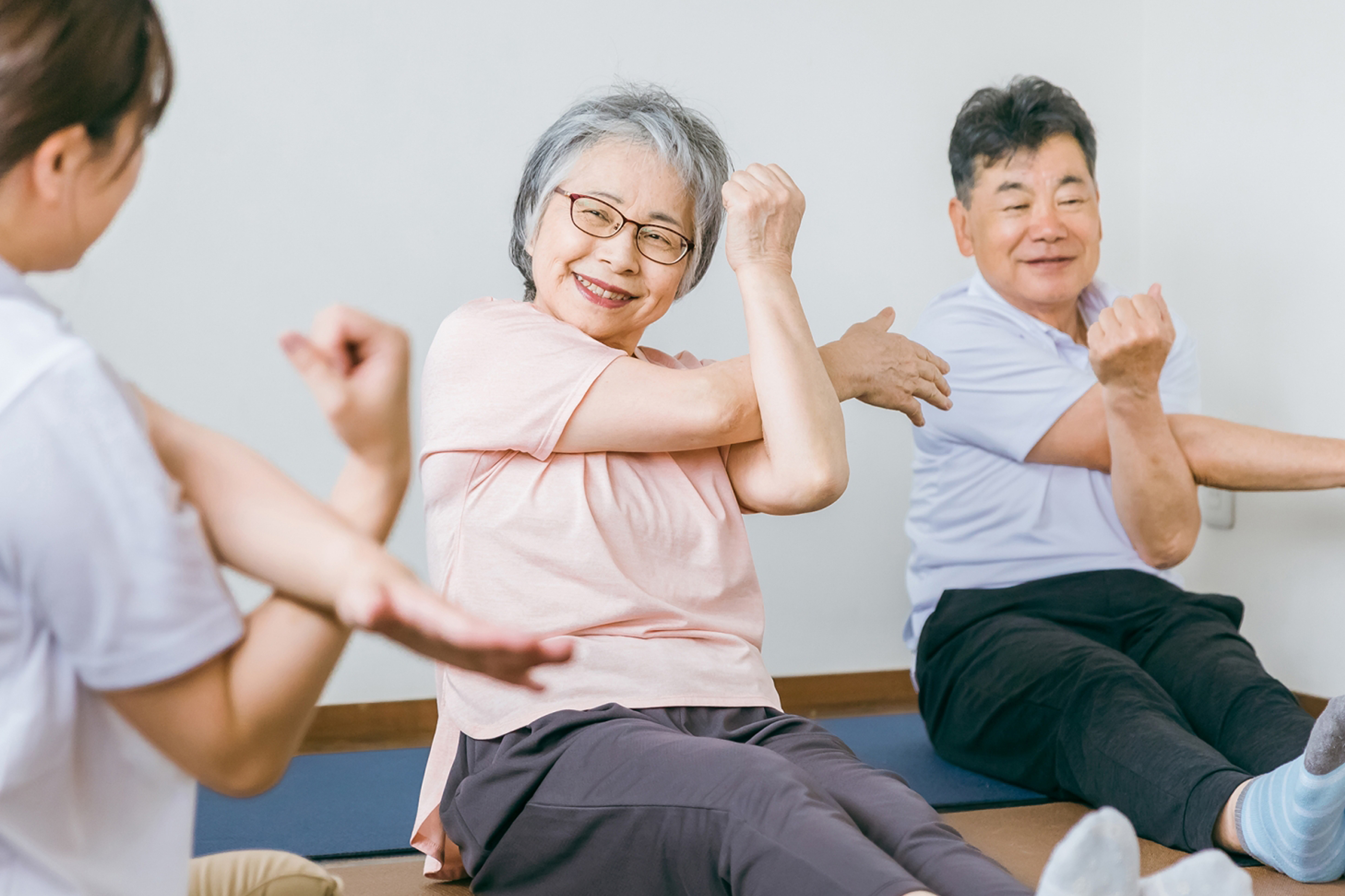 掃除・準備の様子